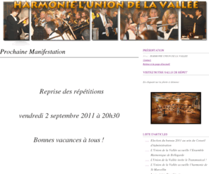 uniondelavallee.com: HARMONIE UNION DE LA VALLEE
0