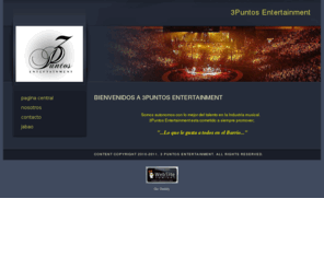 3puntosent.com: Flash Intro Page
Home Page