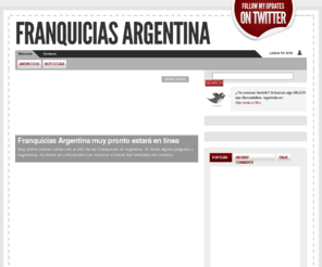 franquiciasargentina.com: Franquicias en Argentina | Directorio de Franquicias
El portal de las franquicias en Argentina. Cientos de negocios de franquicias para invertir. Directorio de franquicias Argentinas para emprendedores.