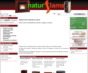 naturflame.es: Naturflame - Biomasa para climatizar el hogar
Estufas, calderas, insertos, chimeneas barbacoas y accesorios de biomasa (pellets)