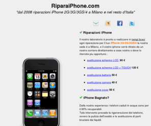 riparaiphone.com: RiparaIphone.com - riparazioni iPhone e assistenza di ogni genere
Riparazioni iphone e assistenza a milano di ogni genere