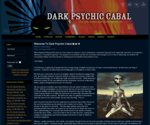 darkpsychics.com: Dark Psychic Cabal
Dark Psychic Cabal is a community dedicated to rationality, skeptical inquiry, and a place to document and debunk charlatans.