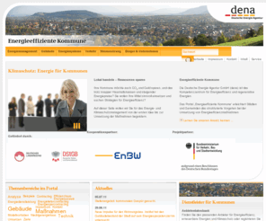 energieeffiziente-kommune.de: Startseite - Energieeffiziente Kommune
Das zentrale Portal für Energieeffizienz in Kommunen – Alle wichtigen Informationen, Links und Handlungsempfehlungen zum Energiemanagement in Kommunen.