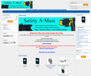 safetyamust.com: Safety A Must Self Defense Products (Powered by CubeCart)
Safety A Must Self Defense and Surveillance Equipment. Were we strive to help you protect your self.