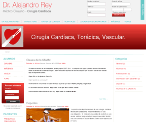 alejandrorey.org: Dr. Alejandro Rey - Médico Cirujano - Cirugía Cardíaca
Médico Cirujano - Cirugía Cardíaca