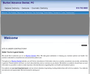 burtonadvancedental.com: Burton Dentist | Dentist in Burton | Flint Dentures | 48509 Affordable Dentistry
Burton dentist. Dr. Thomas Nivison provides Dentures, Affordable Dentistry, Insurances Accepted, Denture Repair, Toothache to the following locations: Flint, 48509, , .  Flint dentist providing excellent dentistry including Dentures, Affordable Dentistry, Insurances Accepted, Denture Repair, Toothache in Burton, Flint, 48509, Michigan.