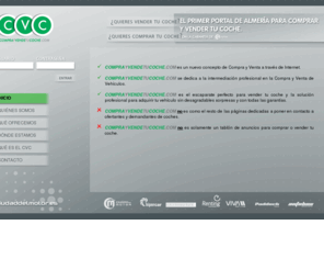 comprayvendetucoche.es: Compra y vende tu coche · com
Compra y vende tu coche, Nijar. Venta entre particulares gestionado y asesorado por un profesional. Taller.