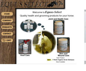 equusselect.com: Equus Select - Quality Equine Health and Grooming
