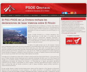 psoeorotava.com: Portal PSC-PSOE La Orotava
Portal PSC-PSOE La Orotava