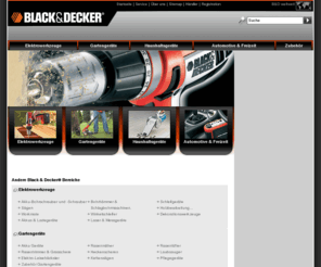 blackanddecker.de: Elektrowerkzeuge & GartengerÃ¤te â Black and Decker®
BLACK & DECKER® ist der weltgrÃ¶Ãte Produzent von Elektrowerkzeugen und ZubehÃ¶r.