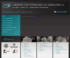 lakewayeye.com: Ophthalmology Lakeway
Ophthalmology Lakeway - Lakeway Eye Physicians and Surgeons provides a variety of ophthalmology services to Lakeway and the surrounding area.
