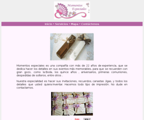 momentosespecialescr.com: Momentos Especiales - Invitaciones para bodas y más...
invitaciones, recuerdos y otros detalles para sus bodas