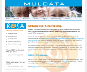 muldata.nl: ROSA: software voor de kinderopvang
software voor de kinderopvang