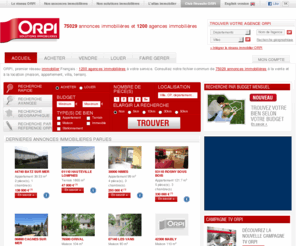 orpi-bordeaux-cbtvictoriarivedroite.com: Immobilier, agences immobilières Orpi - Petites annonces immobilières
Annonces immobilières, agence immobiliere. ORPI, 1er réseau français d'agences immobilières propose ses annonces immobilières de location, vente, achat de maison, appartement, studio, garage, ... Système alerte mail pour vos annonces.