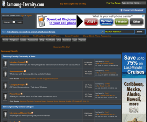 samsung-eternity.com: Samsung Eternity
samsung released the samsung eternity. samsung eternity forum is a community that offer discussion forum for the new samsung eternity cell phone.