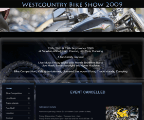 westcountrybikeshow.com: Welcome to 2009 Westcountry Bike Show
Westcountry Bike Show