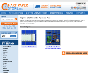 amprobechartpaper.com: Amprobe Chart Recorder Paper and Pens
Amprobe chart paper & pens. All parts in stock and ship the same day. Chart paper, pens, motors, pen arms, mother boards, Etc.