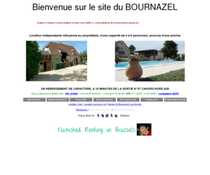 bournazel.org: Le Bournazel, gîte rural dans le Lot : bien-être et art de vivreàla campagne !
 Le Bournazel, gîte rural dans le Lot : bien-être et art de vivre à la campagne