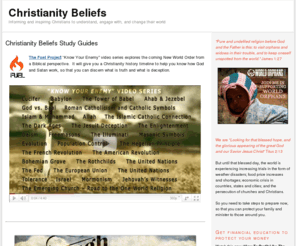 christianitybeliefs.org: Christianity Beliefs And Facts – Origin, History and Timeline of Jesus
These Christianity beliefs videos will teach you the origin, history and timeline of Jesus, Christianity, religion and different Christian beliefs.