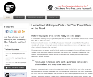 honda-motorcyle-parts.com: Honda-Motorcyle-Parts.com | Honda Motorcycle Parts
Honda Used Motorcycle Parts – Get Your Project Back on the Road Motorcycle projects are a favorite hobby for some people. It can be a fun challenge to