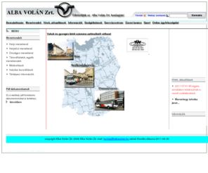 albavolan.hu: ALBA VOLÁN Zrt.
Az Alba Volán weblapja, The site of Alba Volan