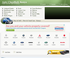 autoclassifieds.co.ke: Used Cars Kenya
. Used cars for sale in kenya. Find second hand car dealers in kenya - car bazaar