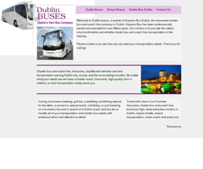 dublin-buses.com: Dublin buses, bus and coach hire in Dublin city, Ireland
Dublin buses, bus and coach hire in Dublin city, Ireland