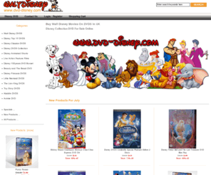 dvd-disney.com: Disney DVDS Collection, Disney Movies On DVD For Sale in UK!
Disney DVDS Collection for sale online in UK, wholesale mostly all of Disney movies on dvd: disney cars, cinderella, peter pan, snow white, lion king dvds etc.