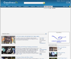 espoirtv.org: The portal of hope and solidarity in the world
GoodnessTv - Page d'accueil Vidéos