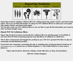 paperclay.co.uk: PaperClay Products - Finely Milled Cellulose Fibre for making paperclay
Finely milled cellulose fibre for making Paperclay, Papier-Mache and Hand Made Paper also pre-mixed Paperclay