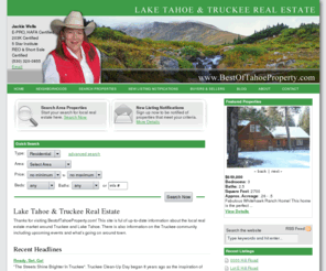 bestoftahoeproperty.com: Truckee Home Search and Truckee MLS Listings. Truckee California Real Estate and Homes for Sale.
Truckee's premier real estate service with homes for sale in Truckee CA