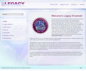 centigramcommunications.com: Welcome to Legacy Voicemail
Legacy Voicemail, Inc.