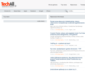 techall.pl: TechAll.pl - wiadomości ze świata IT
TechAll - wiadomości ze świata IT