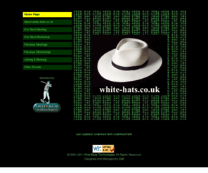 white-hats.co.uk: white-hats.co.uk: The intelligent response to hackers and insiders.
white-hats.co.uk: The intelligent response to hackers and insiders.