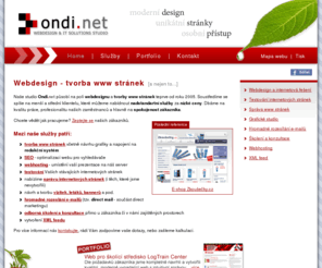 ondi.net: Webdesign - tvorba www stránek - Ondi.net
Ondi.net webdesign & IT solutions studio, tvorba www stránek a internetových aplikací, tvorba bannerů, seo optimalizace