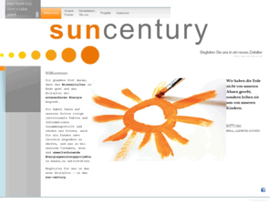 s-u-n-century.com: Main | sun-century-Vertriebs GmbH
sun-century GmbH