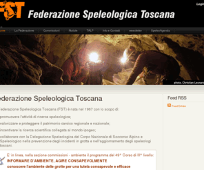 speleotoscana.org: Federazione Speleologica Toscana
Federazione Speleologica Toscana