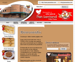 pansantana.com: Panadería Pan Santana - Villa Viana ::
FW4 DW4 HTML