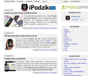 ipodzik.info: iPodzik.info - Blog o iPod, iPhone, iPad, iOS, AppStore i Apple
Blog o wszystkim, co związane z iPod, iPhone i iPad oraz Apple oczami realisty, nie fanboy’a.