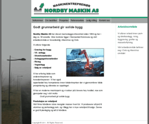 nordbymaskin.net: Nordby Maskin
Entreprenør firma som foretar graving
