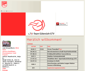 tri-team-gtv.de: 1. Tri Team GTV - Gütersloh
1. Tri Team GTV - Gütersloh