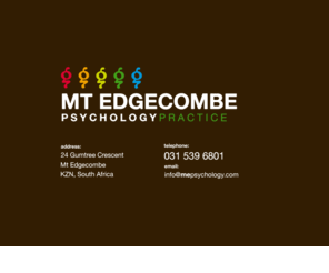 mepsychology.com: Mt Edgecombe Psychology Durban South Africa
Mt Edgecombe Psychology,located in Durban, South Africa specialises in both Counselling Psychology and Clinical Psychology.