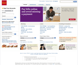 wellsfargo.com: Wells Fargo Home Page
Start here to bank and pay bills online. Wells Fargo provides personal banking, investing services, small business, and commercial banking.
