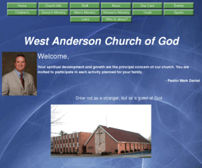 westandersonchurchofgod.com: Index
