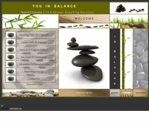 youinbalance.com: You In Balance Coaching Services- Calgary - Diana Verrier, CPCC
Calgary Executive & Life Coach