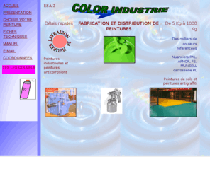 color-industrie.com: color industrie
color industrie fabrication et distribution de peintures industrielles