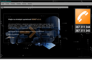 dexet.com: DEXET s.r.o. - Úvod - [pohony a kování pro vrata, závory a brány]
velkoobchod;automaticke pohony pro garazova vrata, brany, dvere, okna;zavory;stavebni kovani;kovani pro nesene brany;kovani pro kridlova, posuvna vrata;parkoviste;parkovaci systemy;dalkove ovladani, ovladace;pristupove systemy;Genius;Fratelli Comunello;CSM;MFZ