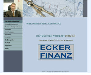 eckerfinanz.com: Das Beratungsspektrum - Meine Homepage
Meine Homepage