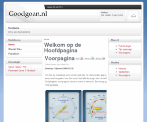 goodgoan.nl: Welkom op de Hoofdpagina
Goodgoan, een website uit Twente