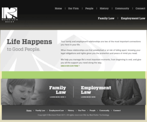 morrisonreist.com: Home | Morrison Reist
Charles Morrison, Melanie Reist and Pamela Krauss – experienced and effective employment and family lawyers.